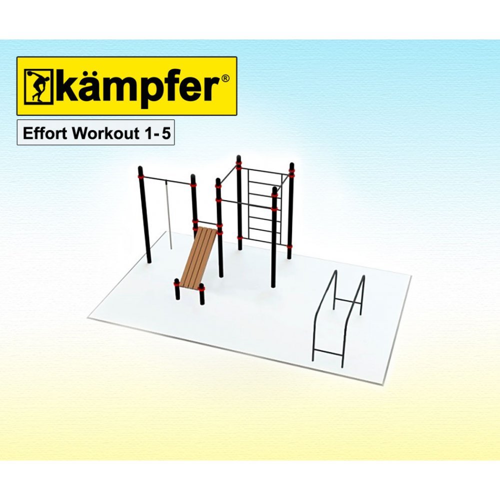 Воркаут площадка Kampfer Effort Workout 1-5 55953